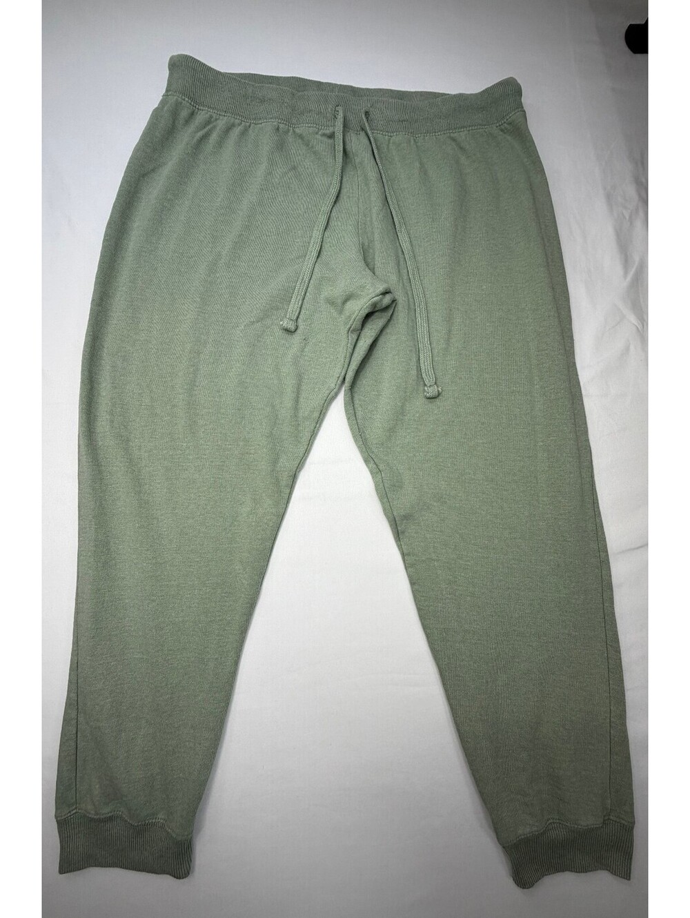 Bobbie Brooks Women's Sweat Pants Jogger Elastic Waistband Drawstring 3X Green